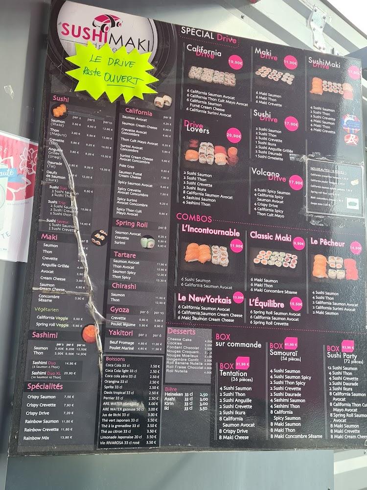 Sushi maki drive - Menu Image 2
